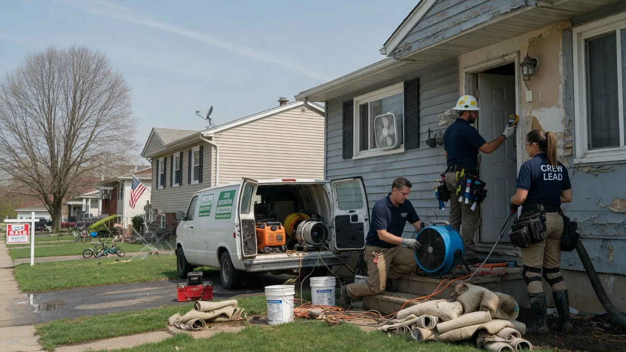 Flood Cleanup in Slaterville Springs, NY near me